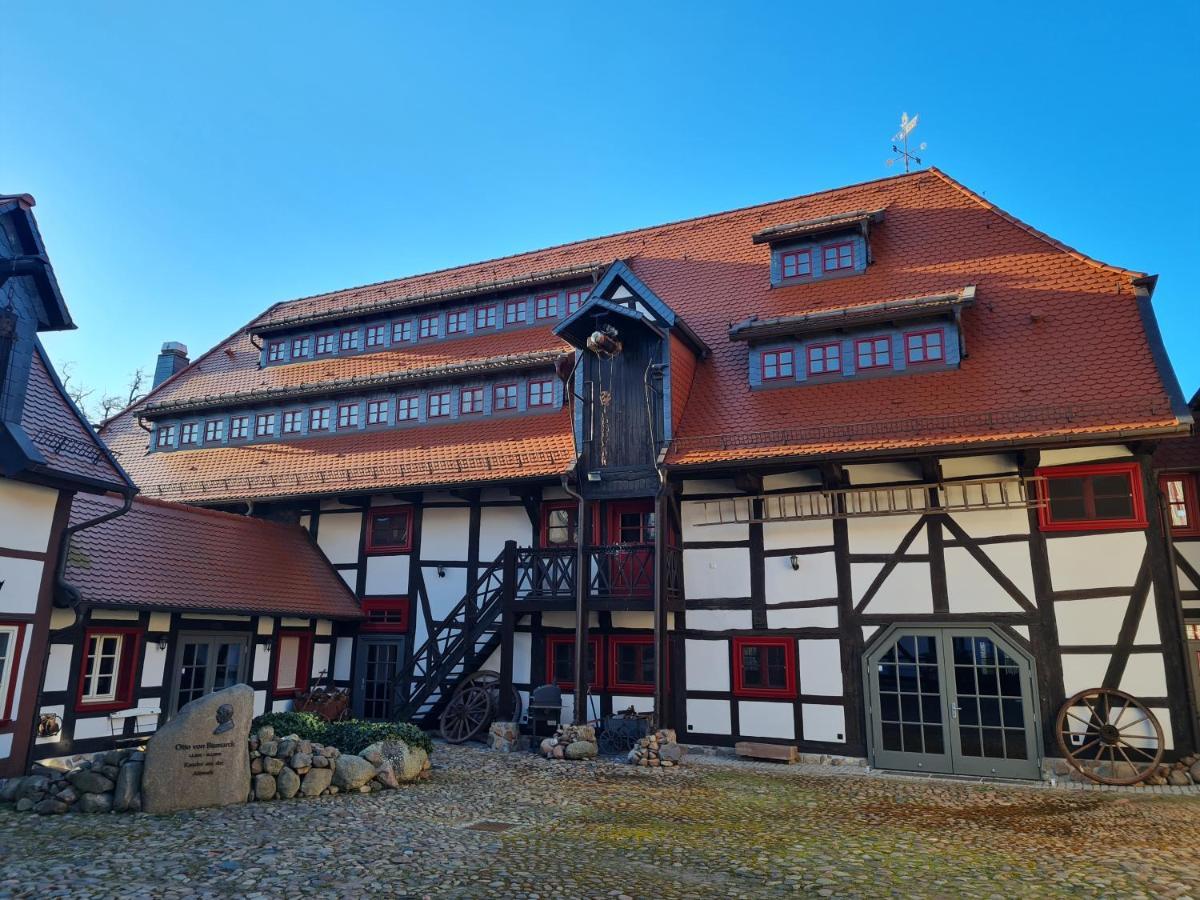Pension Hansehof Зальцведель Екстер'єр фото